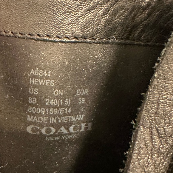 Coach zip ankle booties size 8 - Picture 11 of 11